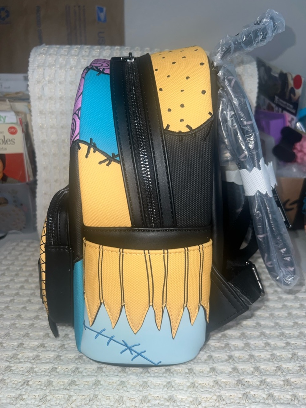 NWT Disney Loungefly The Nightmare Before Christmas Sally Cosplay Mini Backpack - Picture 10 of 11